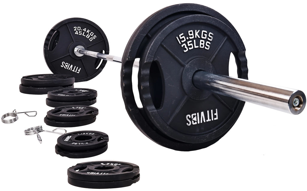 Cast Iron Olympic Weight Set 300-Pound C5060
