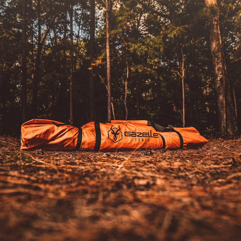 Portable Hub Tent, 4-Person, Sunset Orange H2504