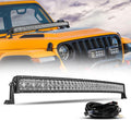 42” 240W LED Work Light Spot Flood Combo Beam with Wiring Harness Q922