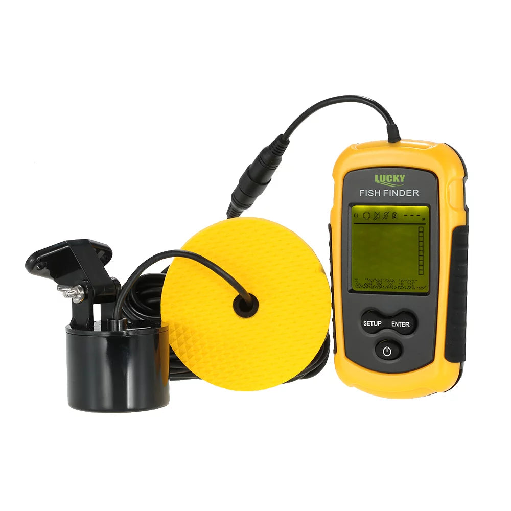 Portable Wired Fish Finder 100M Depth Sonar T642