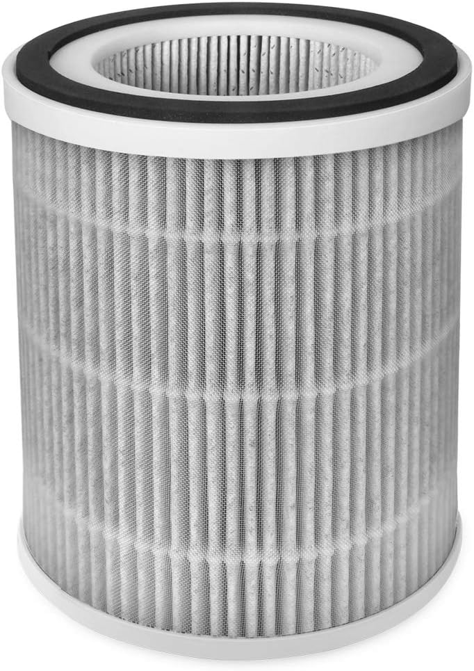 White True HEPA Air Purifier with UV Light Sanitizer and Ionizer R466658