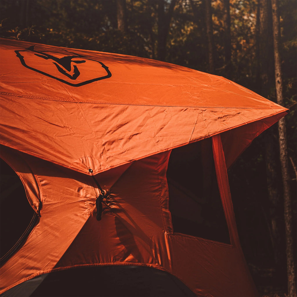 Portable Hub Tent, 4-Person, Sunset Orange H2504
