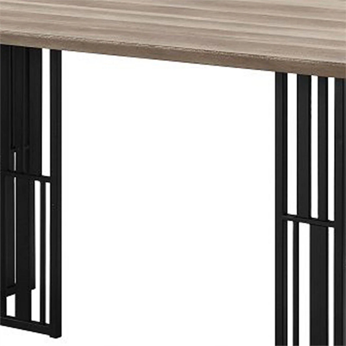 72 Inch Distressed Brown Dining Table E66888