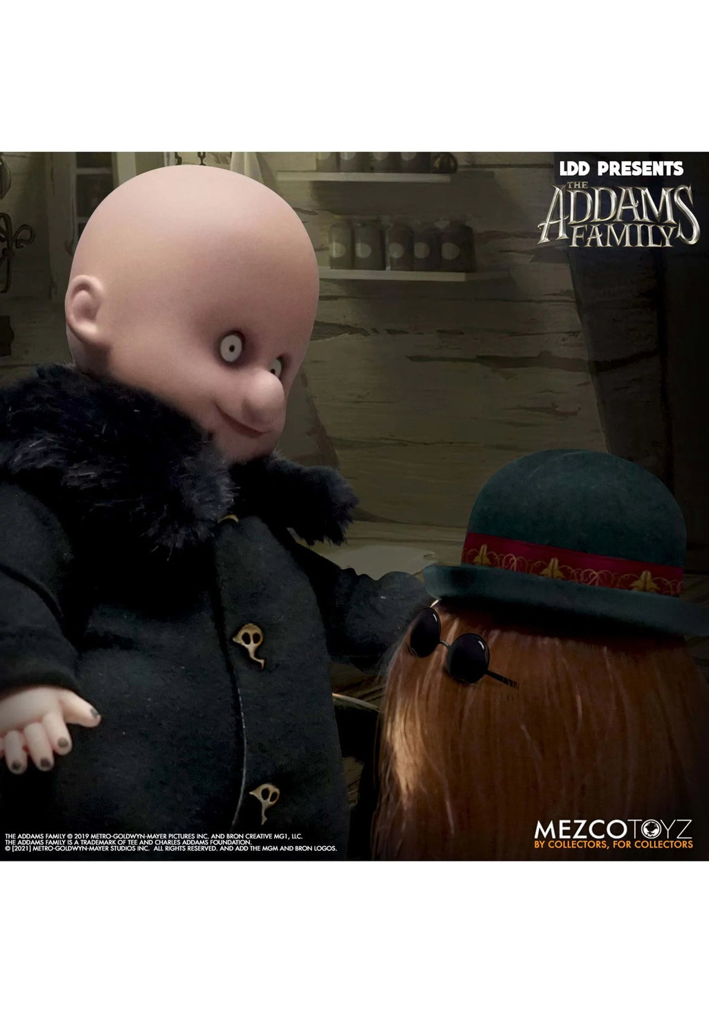 Living Dead Dolls The Addams Family Fester and It A8006