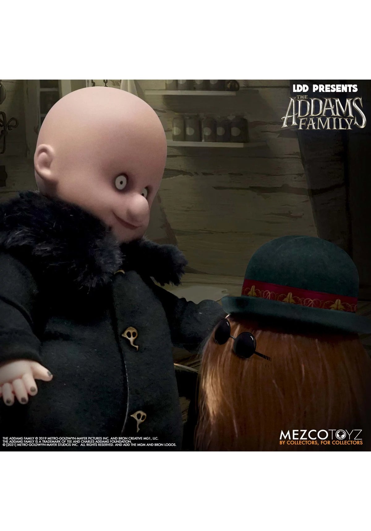 Living Dead Dolls The Addams Family Fester and It A8006