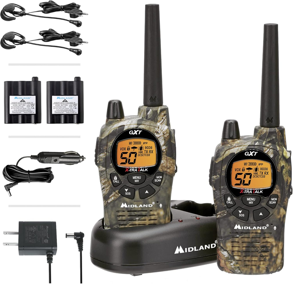 50 Channel Waterproof GMRS Two-Way Radio 3-Pack R64829