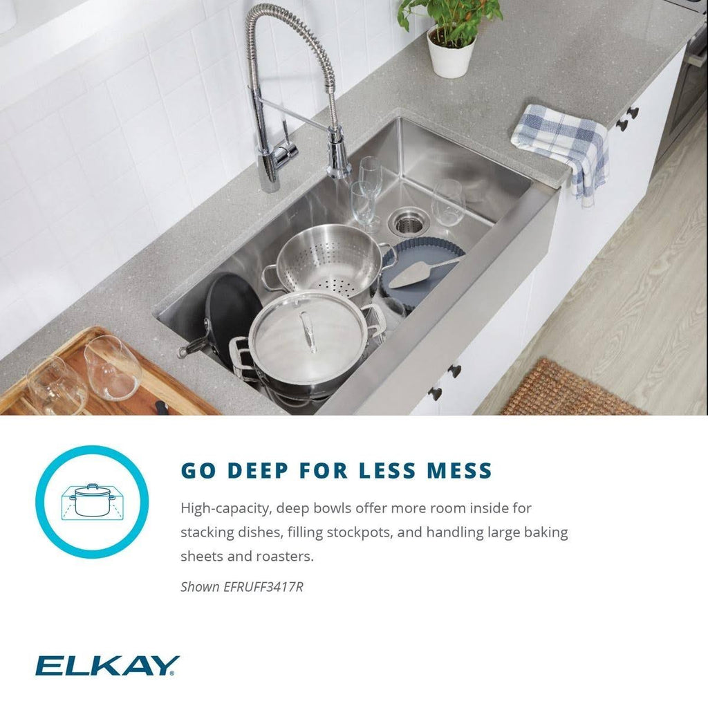 Farmhouse Double Basin Stainless Steel Kitchen Sink X362989