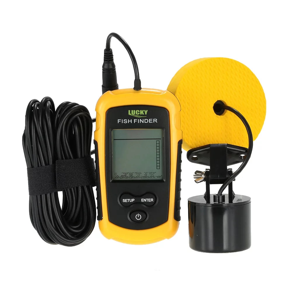 Portable Wired Fish Finder 100M Depth Sonar T642