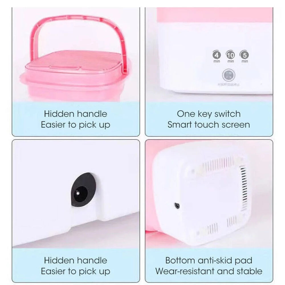 Mini Portable Folding Washing Machine with Dryer Bucket P657