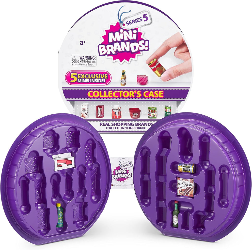 Mini Brands Series 5 Collector's Case with 5 Exclusive Minis Y86630