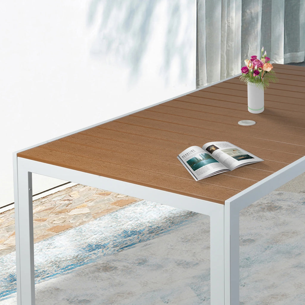 Aluminum Patio Dining Table for 8 Person C188692