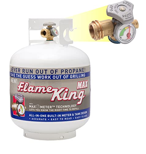 20 lb Steel Propane Tank Cylinder and 2-Pack Refillable 1LB Propane Cylinders P643917