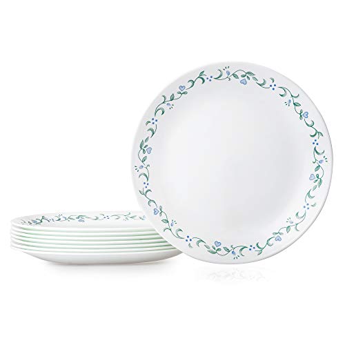 6-Piece 10.25" Round Vitrelle Glass Dinner Plates W91022