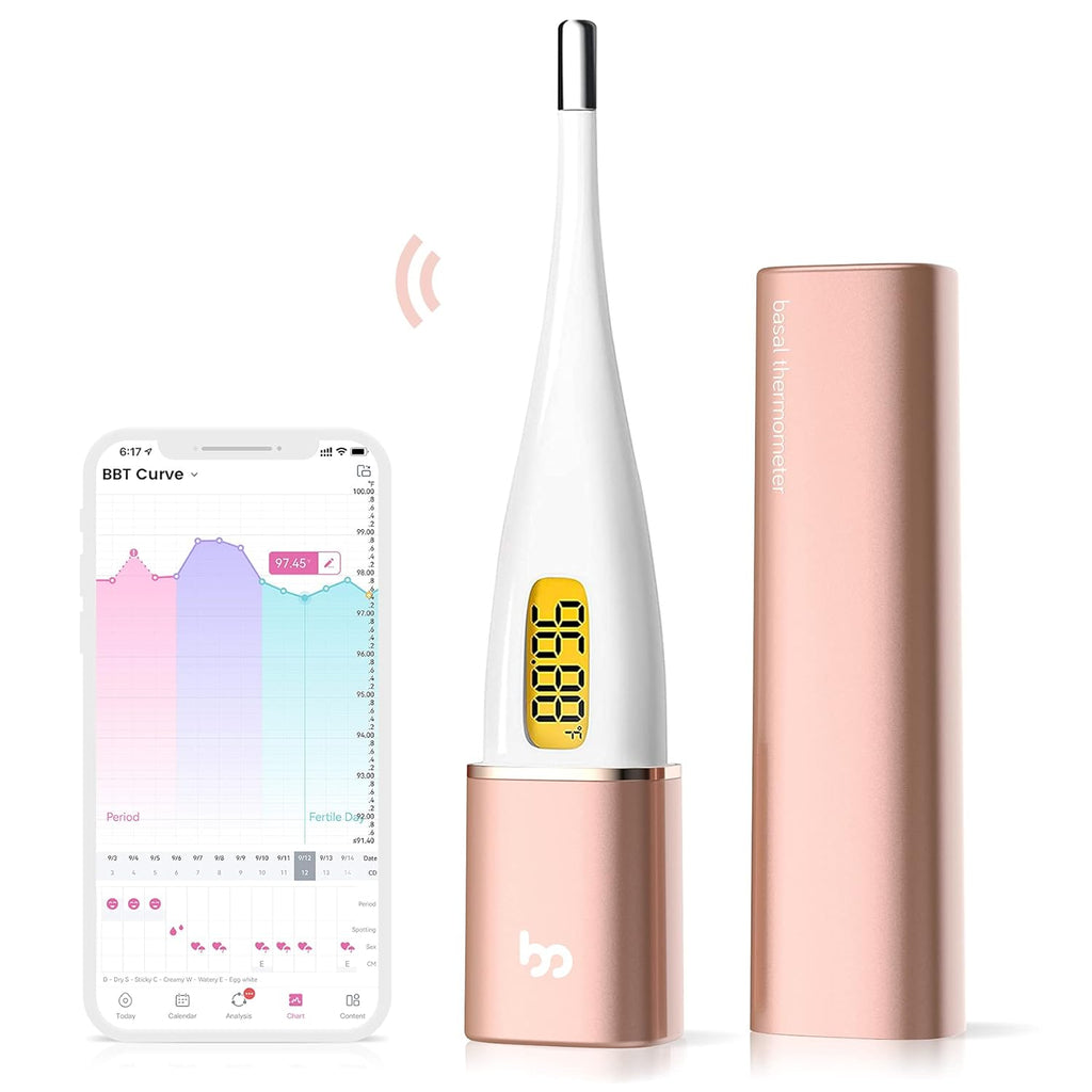 High-Precision Digital Basal Thermometer with Backlit LCD X421