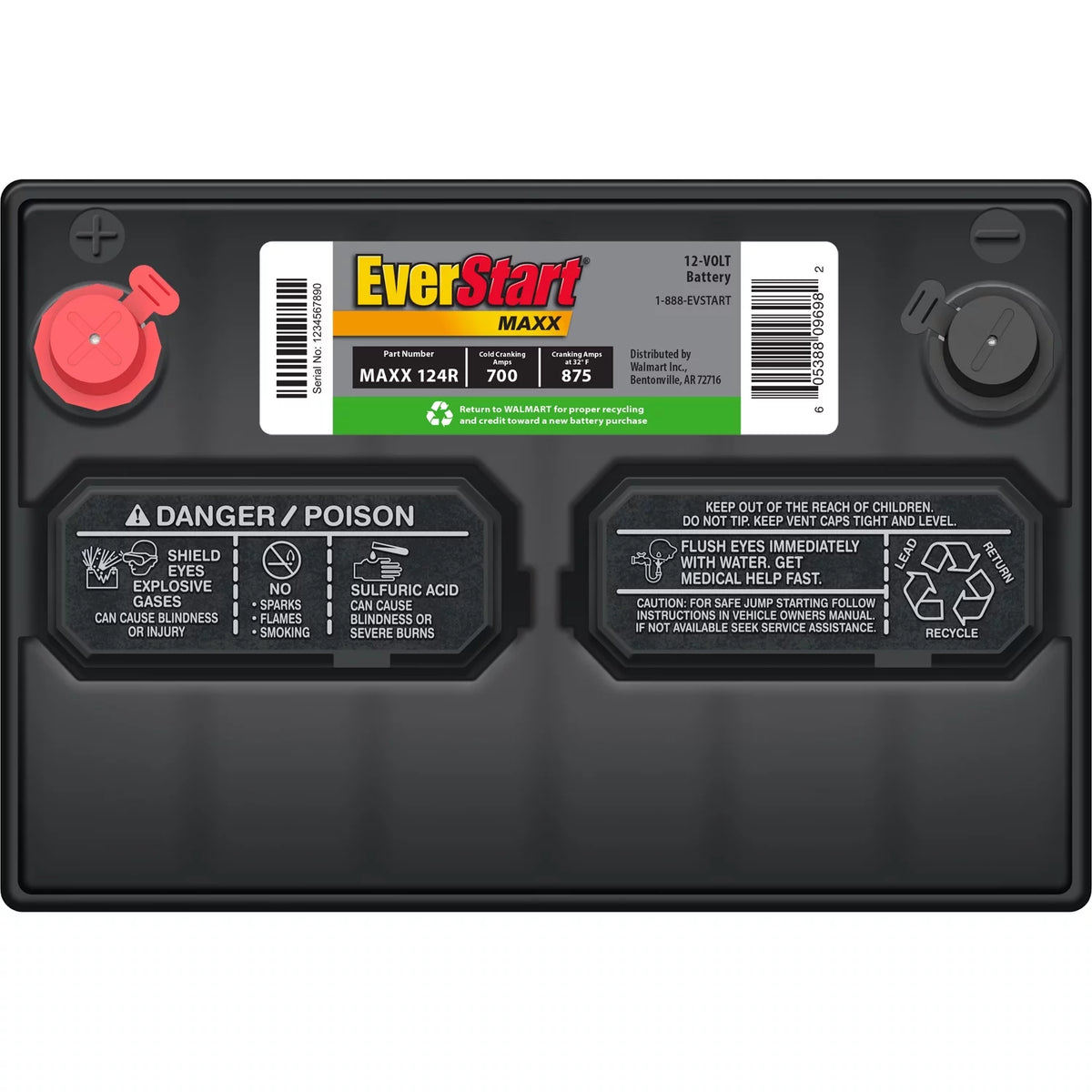 Lead Acid Automotive Battery 12 Volt 700 CCA W530641