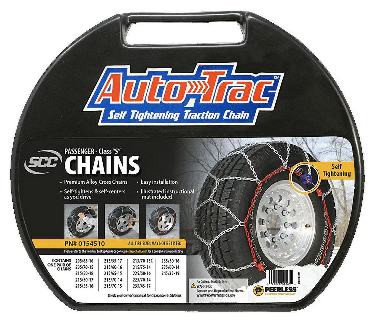 AutoTrac Passenger Tire Chains L9417