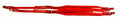 Red Accordion Leather Straps G846399