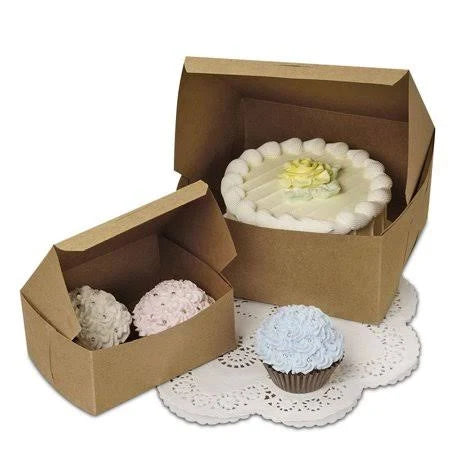 10 x 10 x 4 Kraft Cake & Pie Box B621