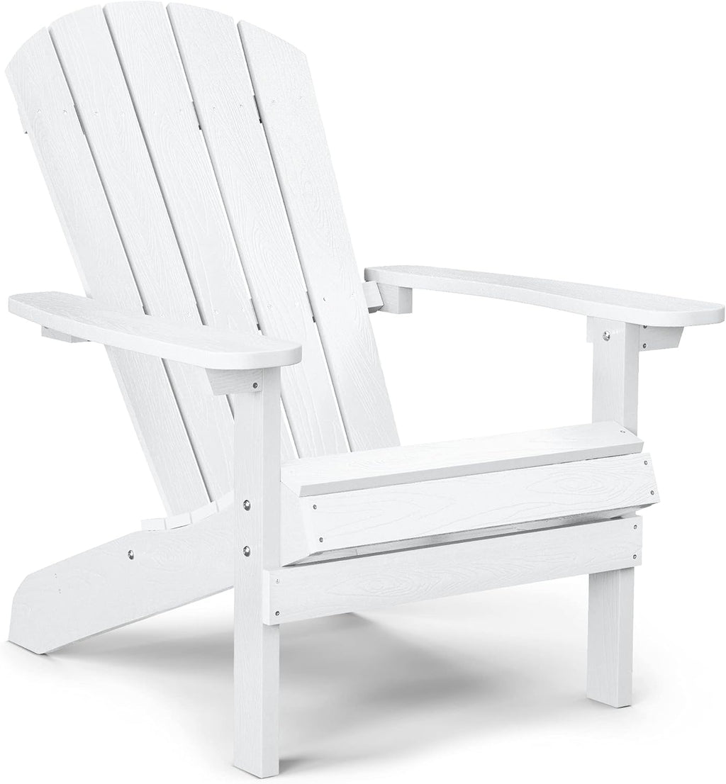 Black Plastic Adirondack Chair Z653