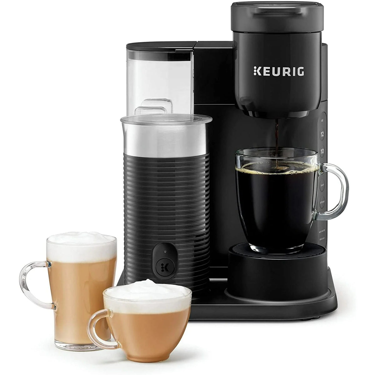 Black Single Serve Coffee, Latte and Cappuccino Maker N8475
