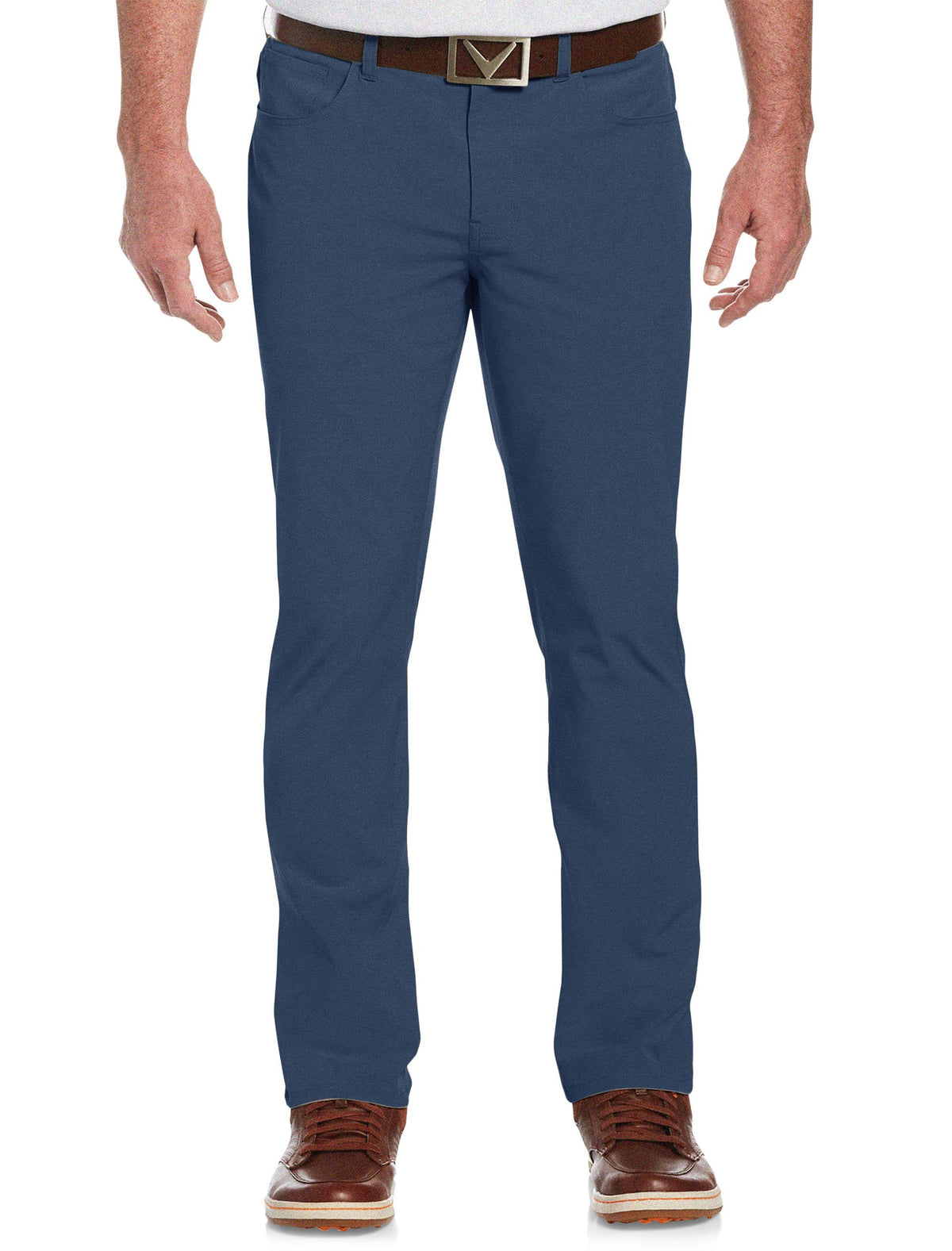 Men's 5-Pocket Golf Pant, Deep Navy Htr, 44W x 32L J777