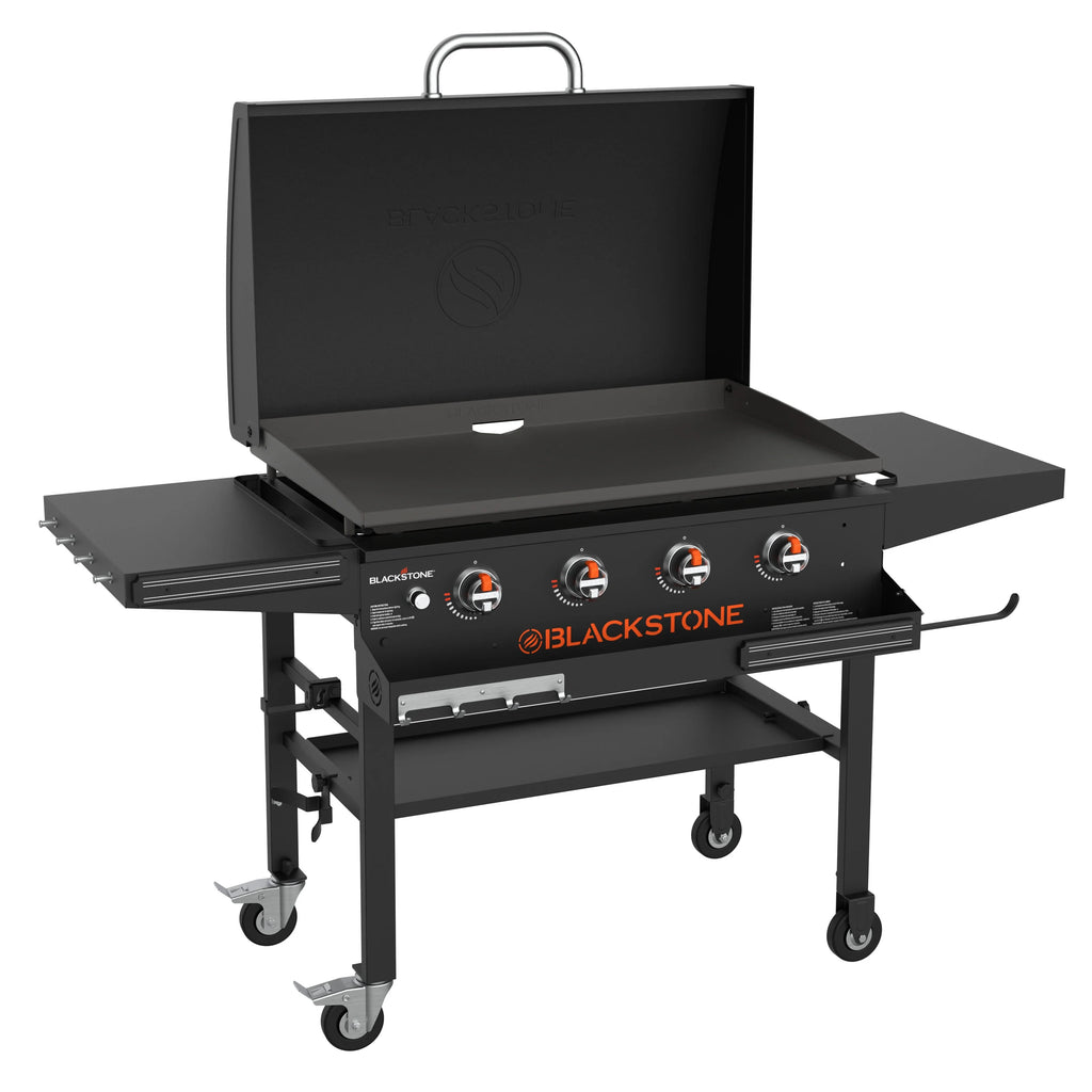 4-Burner 36" Griddle with Hood and Front Shelf O936383