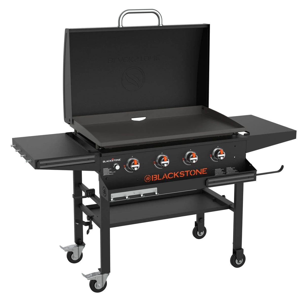 4-Burner 36" Griddle with Hood and Front Shelf O936383
