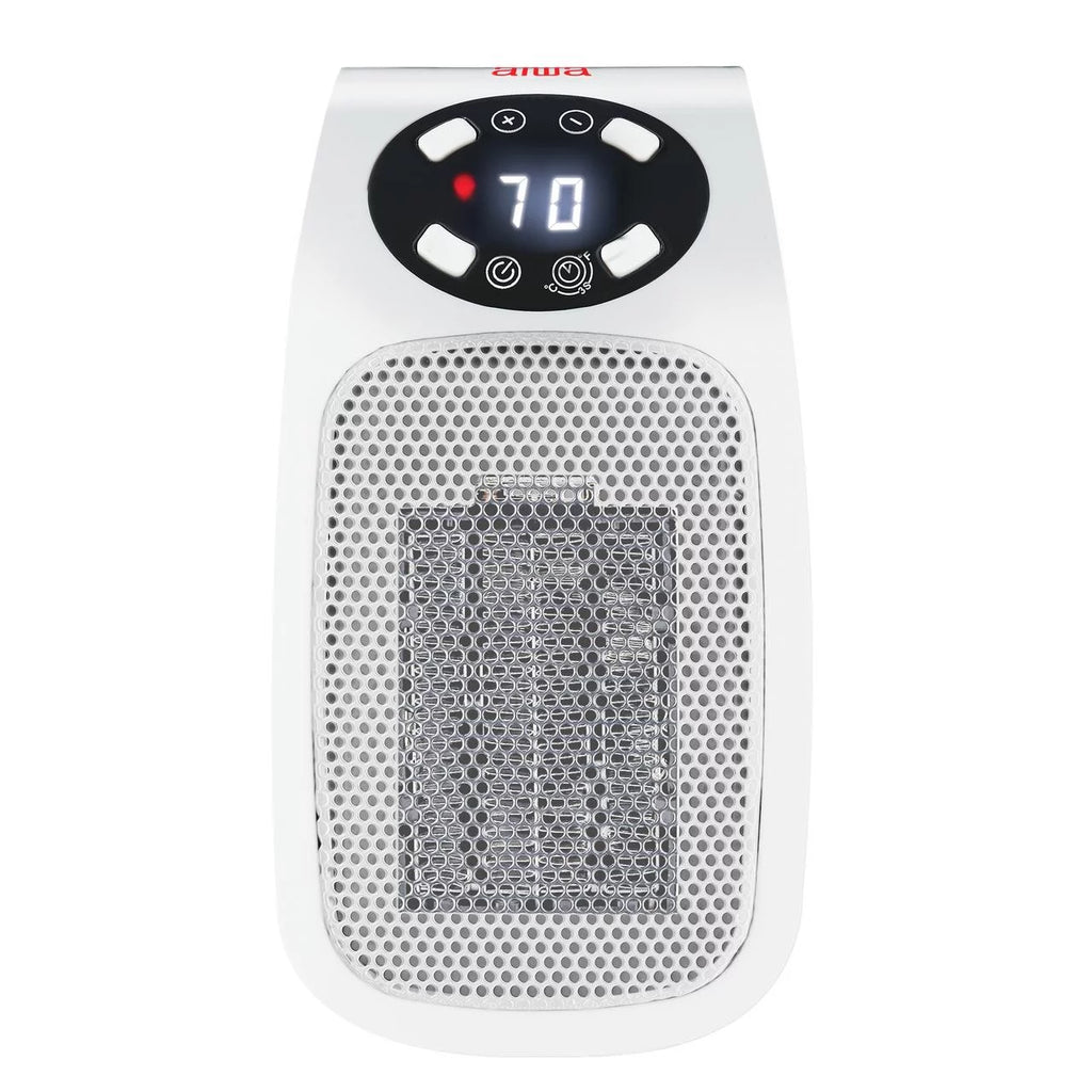 Plug-in Electric Space Heater with LCD Digital Screen and 24 hour Timer K2169