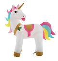 7FT Color Changing LED Unicorn Inflatable C16350