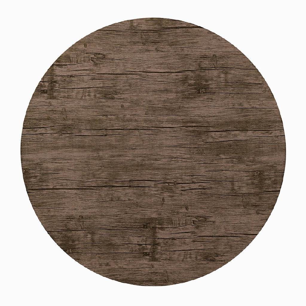 Antique Brown Round Dining Table P72856