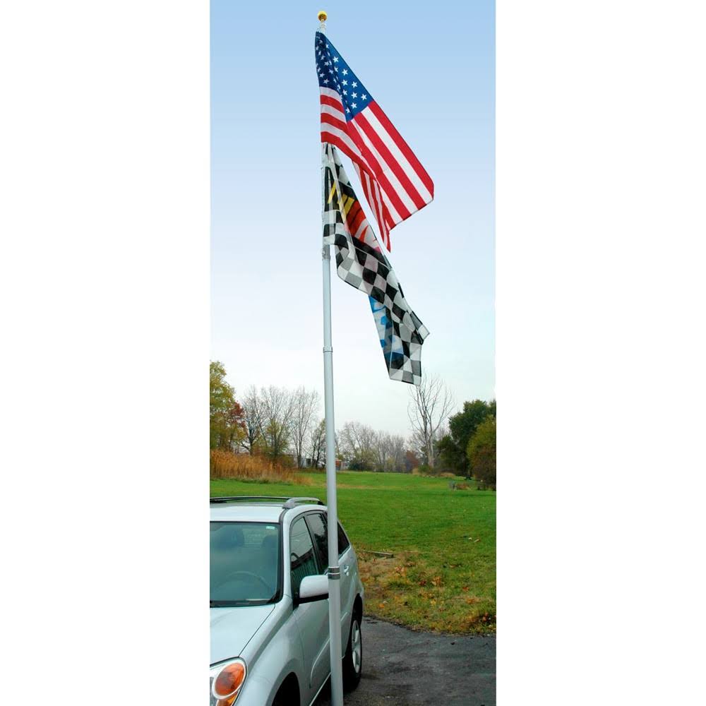 20 ft Large Diameter Flagpole D343