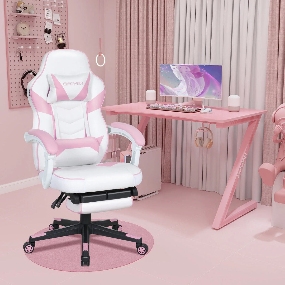 Pink Gaming Chair N1729