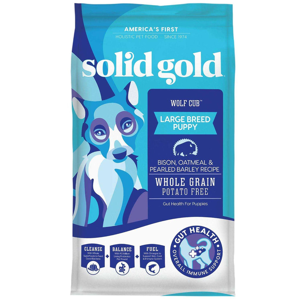 Solid Gold Wolf Cub Bison & Oatmeal Puppy Food J389