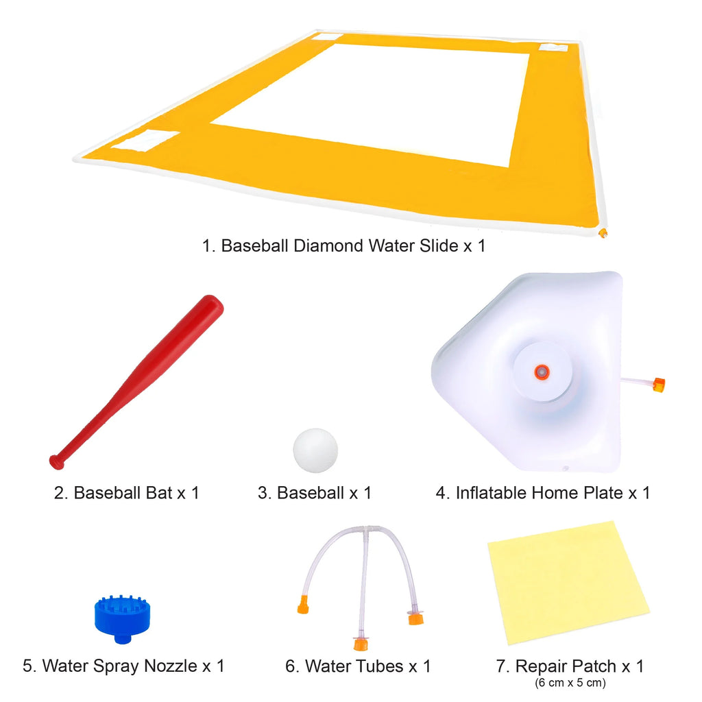 Inflatable Baseball Slide 14 feet x 14 feet V44928