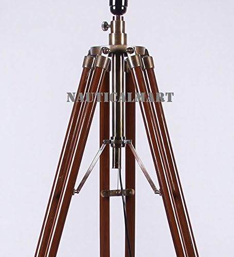 Mahogany Floor Lamp J100026