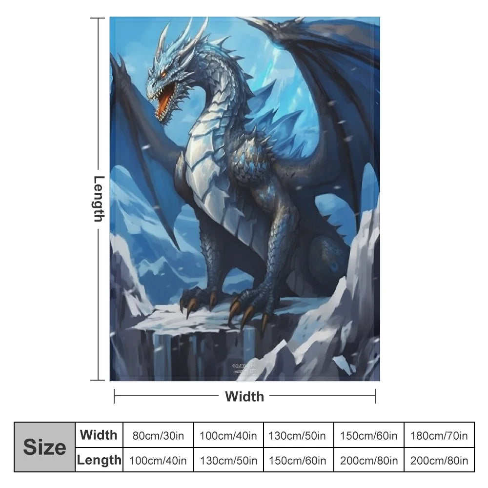 Dragon Throw Blanket Soft Cozy Warm Blanket I999