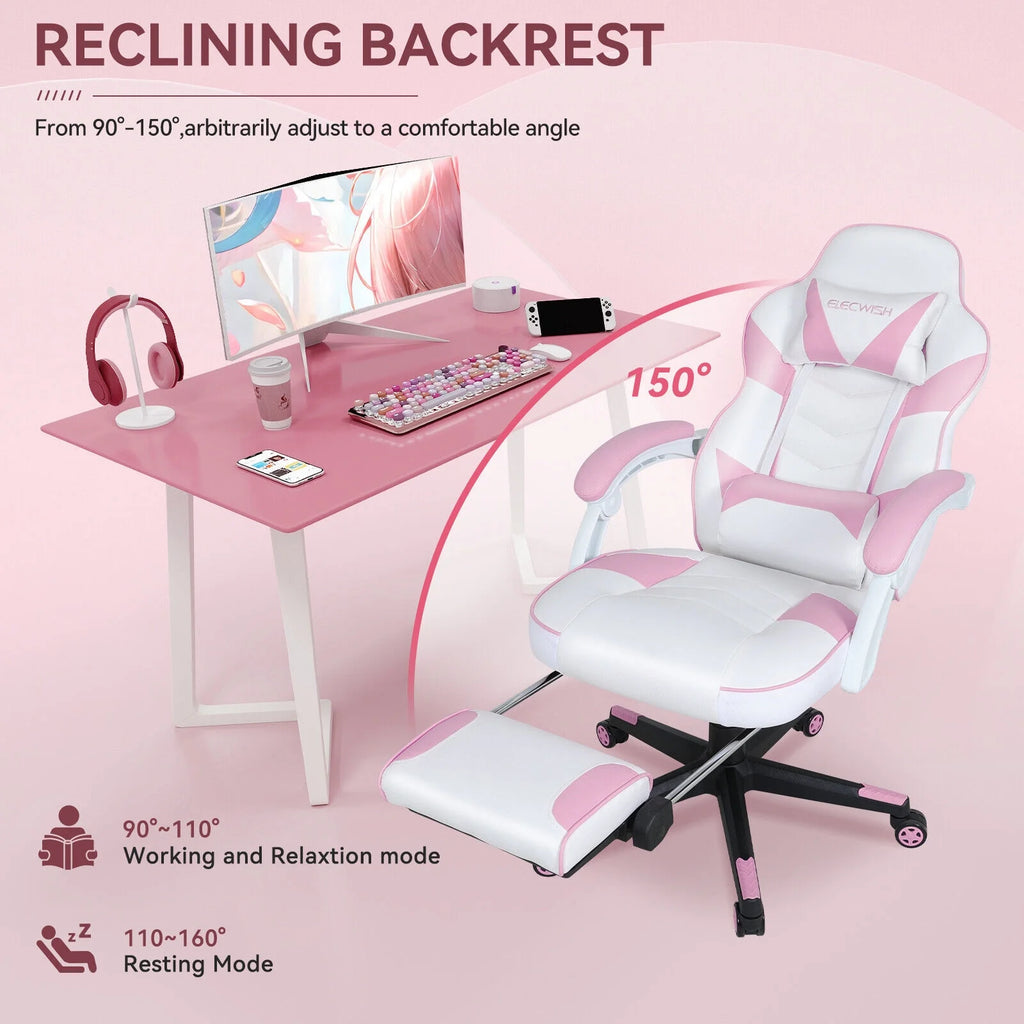 Pink Gaming Chair N1729