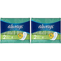 Ultra Thin Feminine Pads Size 2 Long Super Absorbency Without Wings Unscented 40 Count x 3 G6517
