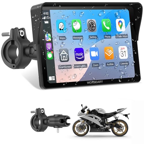 7" Waterproof Smart GPS Navigation System Screen with CarPlay and Android Auto E23969