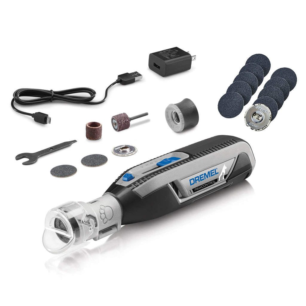 4 Volt Cordless Pet Nail Grooming Kit with 10 Grooming Disks Z848