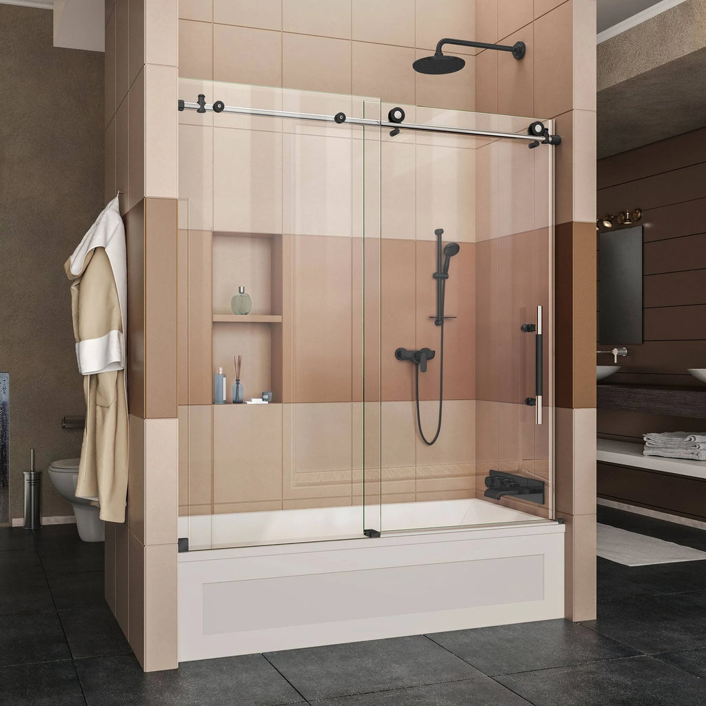 Fully Frameless Sliding Tub Door M767368