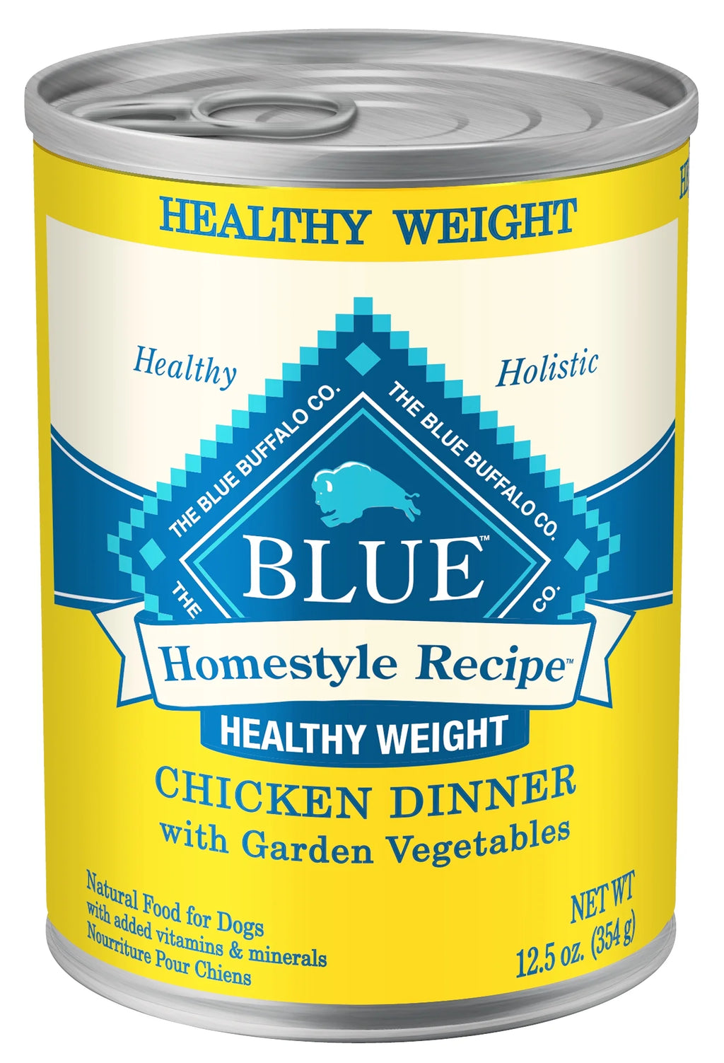 Natural Adult Healthy Weight Wet Dog Food Chicken 12.5-oz can Pack of 12 C1714