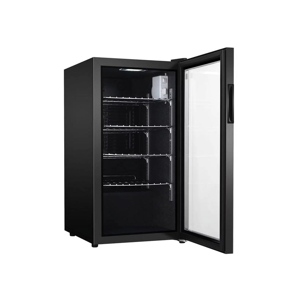 Black Beverage Refrigerator D972