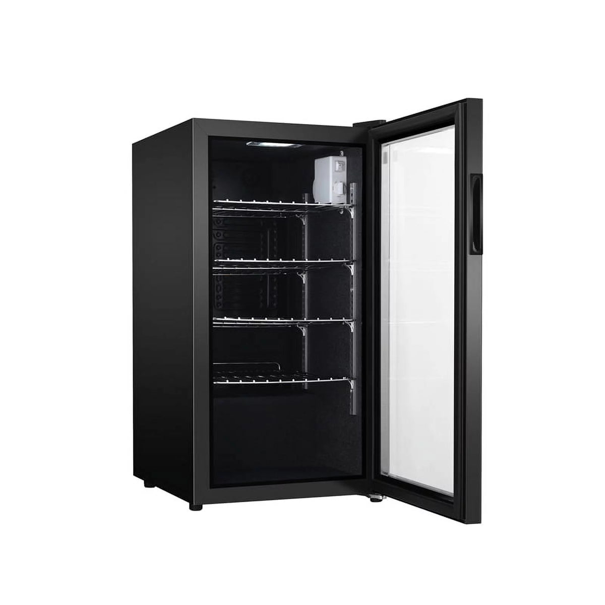 Black Beverage Refrigerator D972
