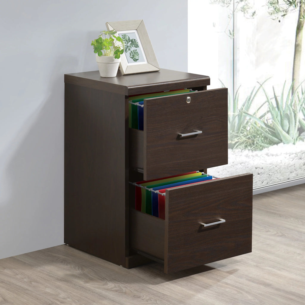 Engineered Wood Writing Desk Natural Finish J81948