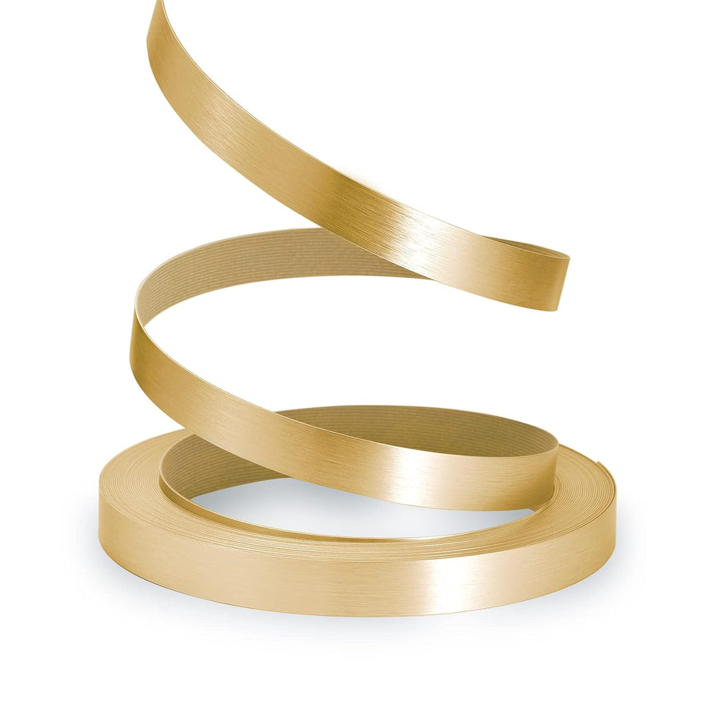 Gold Edge Brushed Aluminum Edge Banding Trim Pack of 2 Z615114