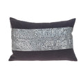 Off White Lumbar Throw Pillow X54235