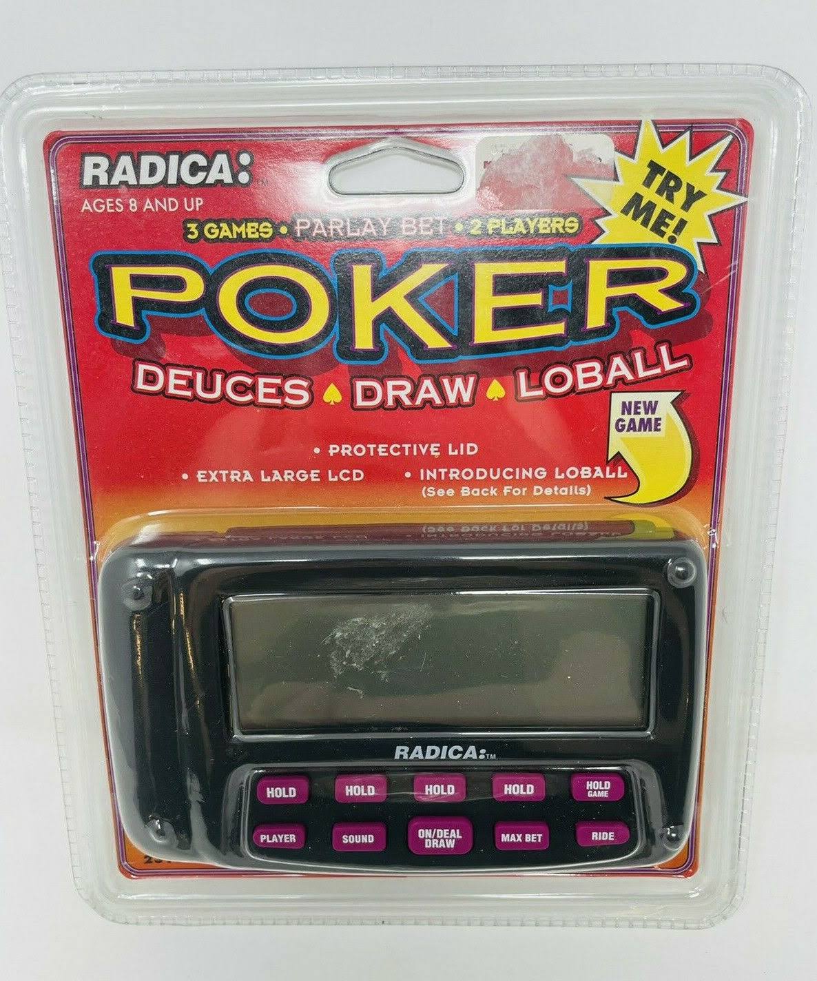 Poker Handheld Electronic Card Game I39167