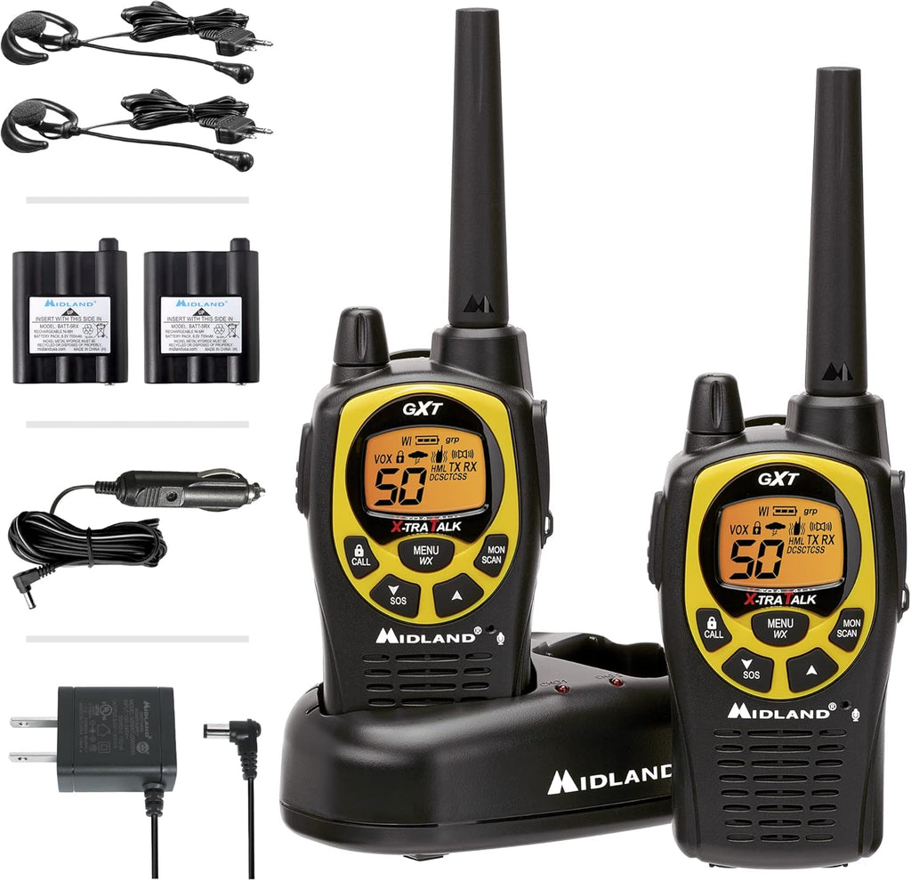 50 Channel Waterproof GMRS Two-Way Radio 3-Pack R64829