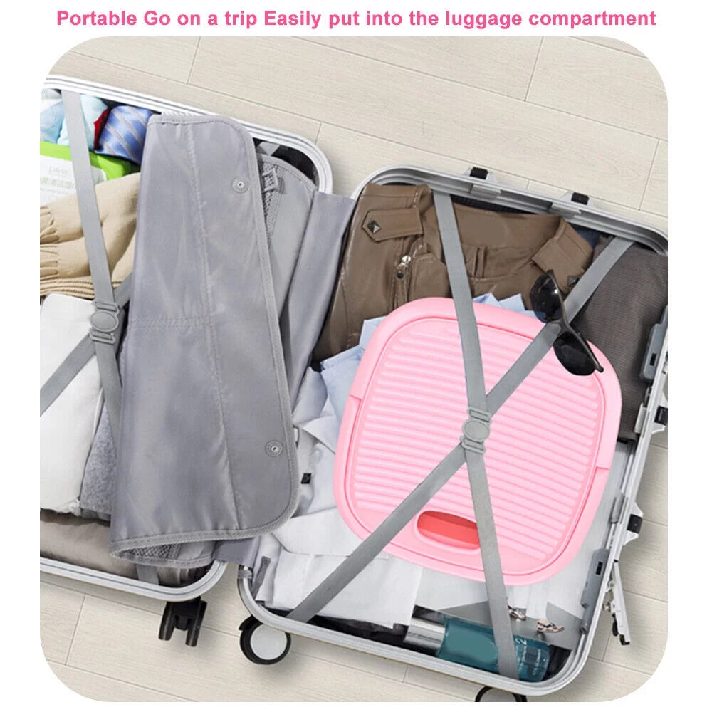 Mini Portable Folding Washing Machine with Dryer Bucket P657